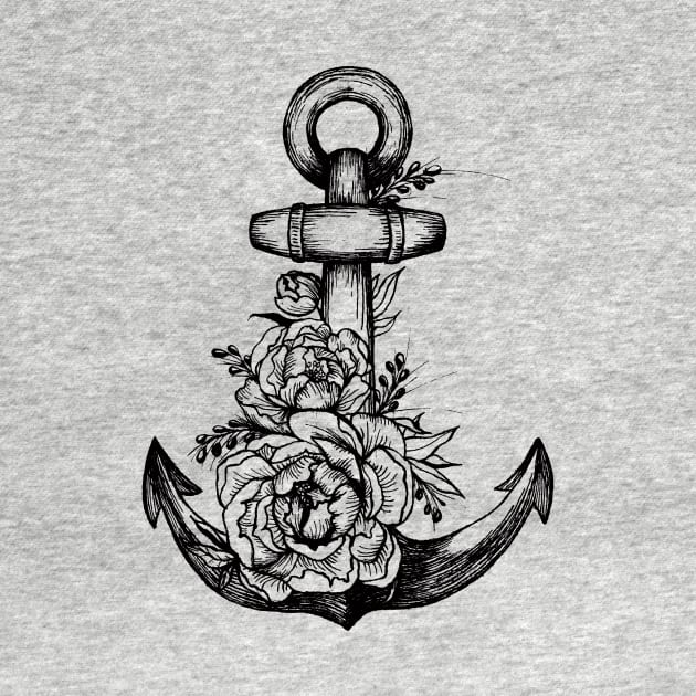 Floral Anchor by Akbaly